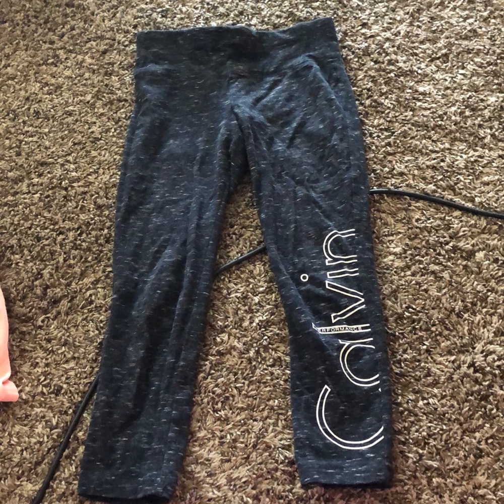 Calvin Klein workout capris
